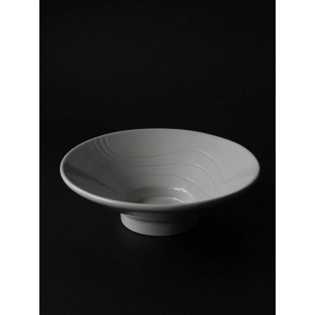 Mid-Century Modern Ceramic Decorative Bowl by Ingegärd Burmeister, 1960 For Sale - Image 6 of 7