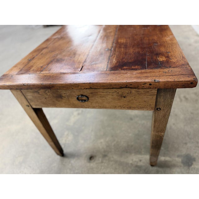 Farmhouse Table in Oak, 19th Century For Sale - Image 5 of 9