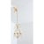 Gold French Vintage Gilt Bronze Chandelier in the Manner of Baguès For Sale - Image 8 of 15