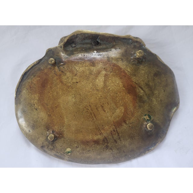 Art Nouveau Gilt Bronze Fox Catchall Tray by Albert Marionnet, 1890s For Sale - Image 4 of 7