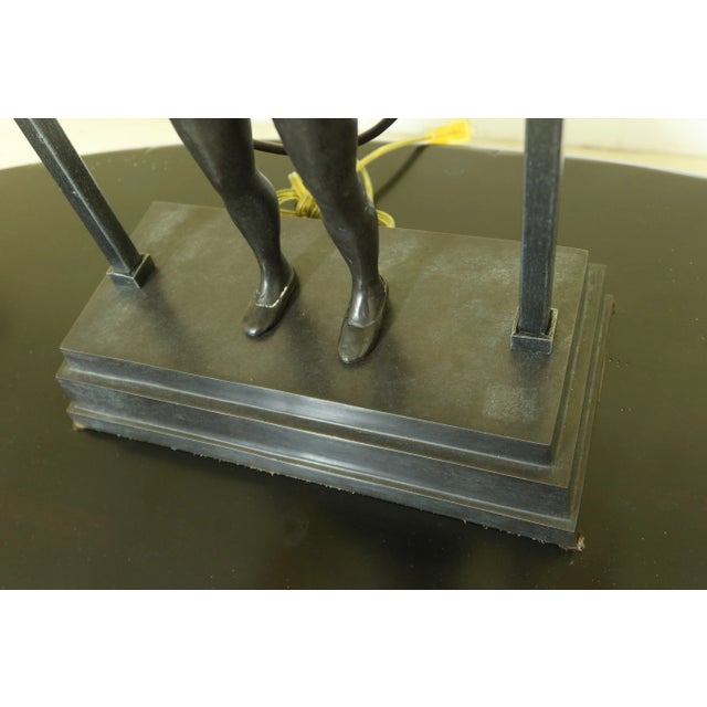 Modern Design Brass Ballerina Table Lamp For Sale In Philadelphia - Image 6 of 9
