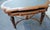 19th C Large Victorian Leather Top Walnut Parlor Table For Sale - Image 10 of 11