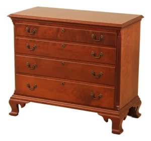 Eldred Wheeler Country Chippendale Cherry Dresser Chest