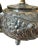 Early 20th Century Silver Pleated Teapot With Ornate Floral Repousse Decoration. For Sale In Tampa - Image 6 of 7