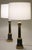 Metal 1960's Westwood Neoclassical Hollywood Regency Corinthan Column Marble Brass Table Lamps - a Pair For Sale - Image 7 of 11