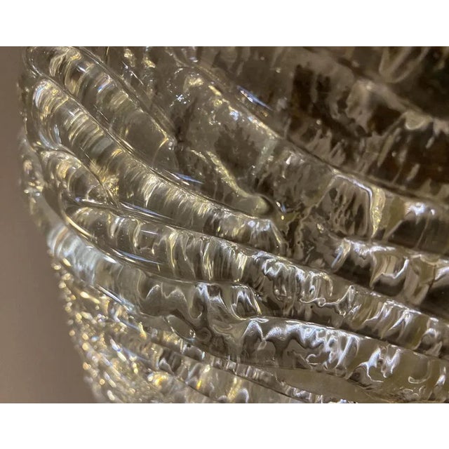 Large Ceiling Flush Mount Lights by Barovier & Toso, Murano, 1940s, Set of 2 For Sale - Image 4 of 13