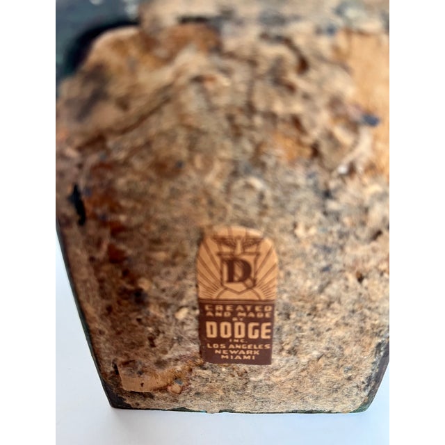 1930s Art Deco Bronze/Copper Horse Bookends For Sale - Image 10 of 11