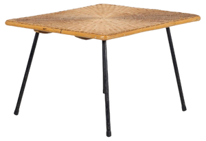 Wicker Square Coffee Table