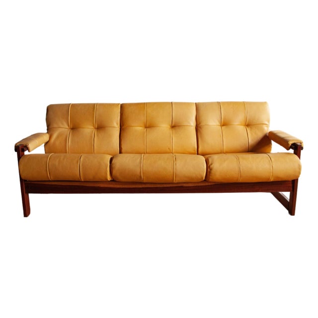 1970s Attributed to Percival Lafer Mp-167 Sofa For Sale