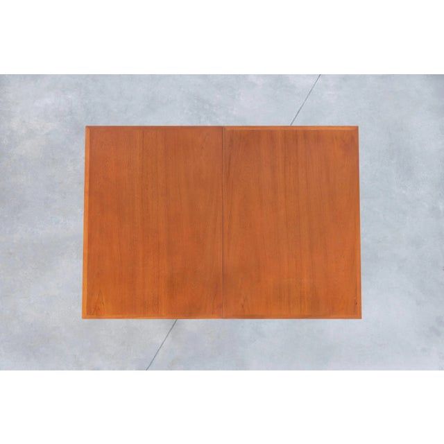 Scandinavian Modern Expanding Teak Dining Table by Folke Ohlsson for Dux For Sale - Image 12 of 12