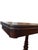 Antique Style Mahogany Card Table With Carved Cabriole Legs For Sale - Image 4 of 8