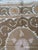 Decorative Neutral Tan Suzani Tribal Textile 4' X 4'9'' For Sale - Image 10 of 18