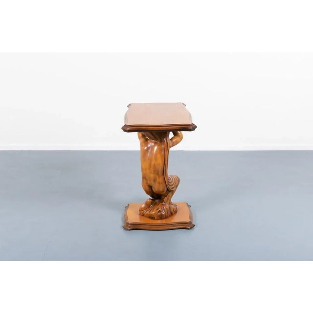 Italian Sculptural Side Table, 1970s For Sale - Image 6 of 10