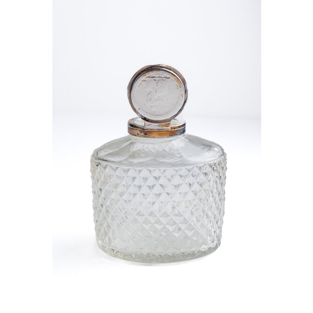 Victorian Antique Victorian Cut Glass Perfume Bottle For Sale - Image 3 of 5