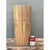 Vintage Coconut Shell Cylindrical Umbrella Stand For Sale - Image 9 of 12