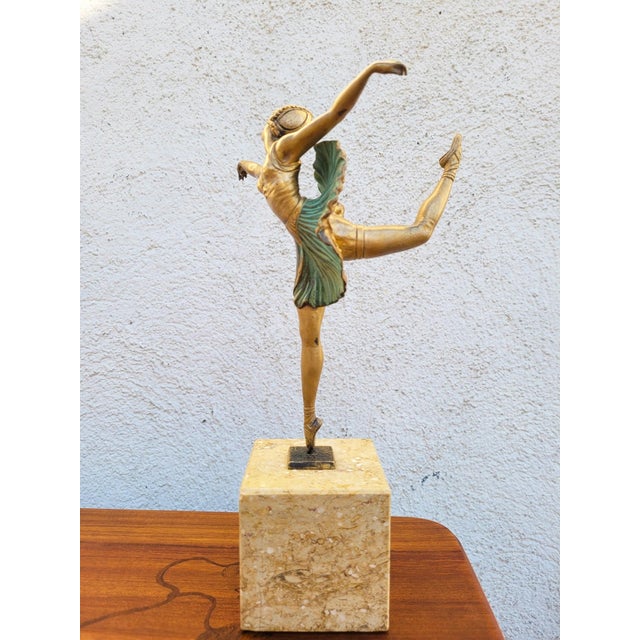 H Fournier, Ballerina Dancer, 1920s, Bronze For Sale - Image 9 of 18