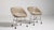 Metal Pair of Mid-Century Modern Upholstered Chairs, Antique, France, Circa 1960 For Sale - Image 7 of 13