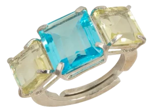 Annette Ring, Light Green, Size 9