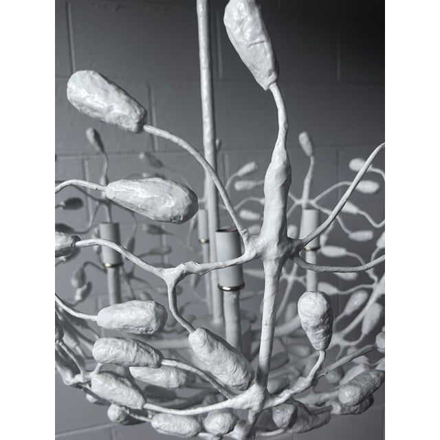 Metal Stray Dog Designs White Landon Chandelier For Sale - Image 7 of 13