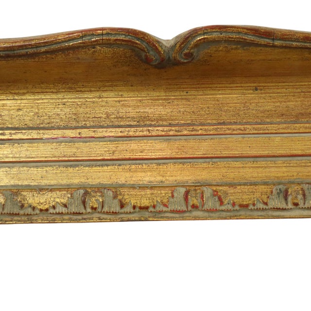 Antique Gold Leaf Frame in Pine, 1890s For Sale - Image 9 of 18