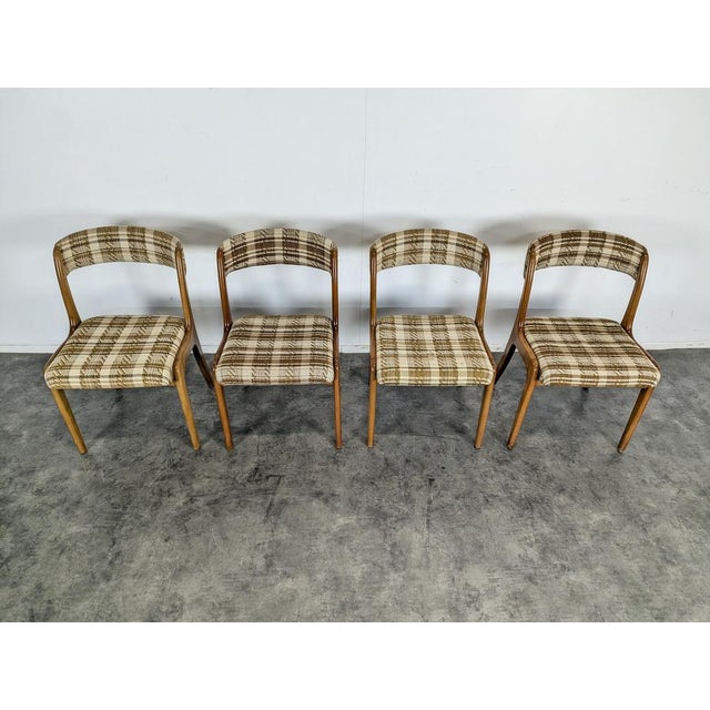 Gondola Chairs from Baumann, Set of 4 For Sale - Image 3 of 10