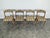 Gondola Chairs from Baumann, Set of 4 For Sale - Image 3 of 10