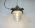 Dark Grey Industrial Cast Aluminium Explosion Proof Lamp from Elektrosvit, 1960s For Sale - Image 12 of 16