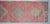 Vintage Turkish Runner Rug Hand-Knotted Coral Pink Hallway Runner Authentic Oushak Rug 3x13 Ft Approx For Sale - Image 10 of 13
