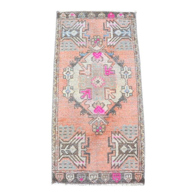 1960s Vintage Anatolian Oushak Rug For Sale