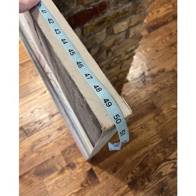 Vintage 1970’s Lee Reynolds Textured Oil on Canvas Painting. Some small imperfections consistent with age. Extra large...