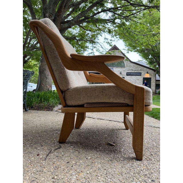 Grégoire Lounge Chair by Guillerme Et Chambron, France 1960s For Sale - Image 10 of 11