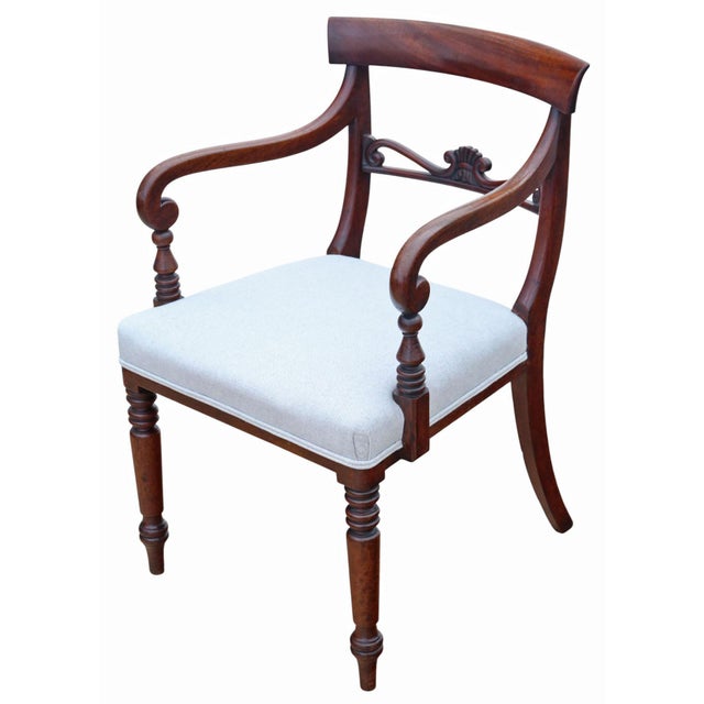 Antique Mahogany Dining Chairs, 1825, Set of 8 For Sale - Image 6 of 11
