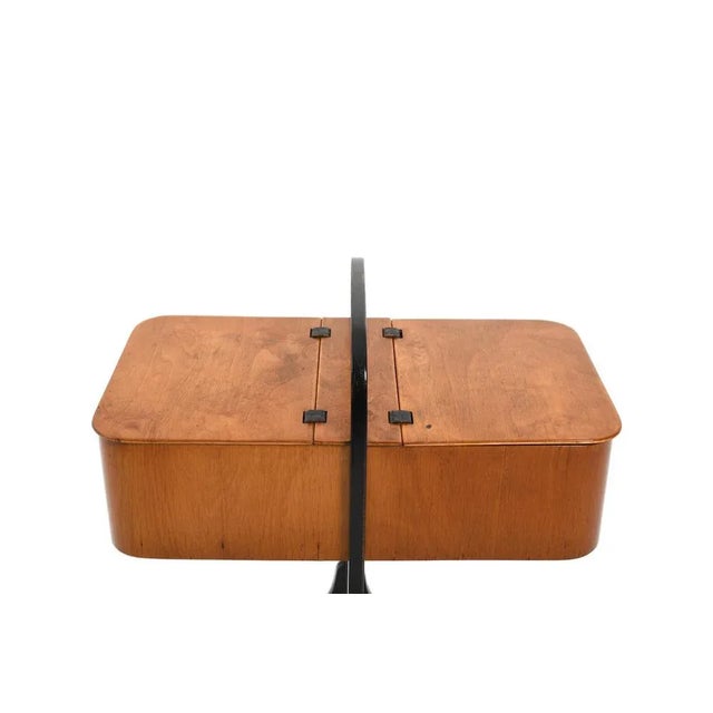 1930s Vintage Sewing Box by Soren Hansen for Fritz Hansen, 1933 For Sale - Image 5 of 13