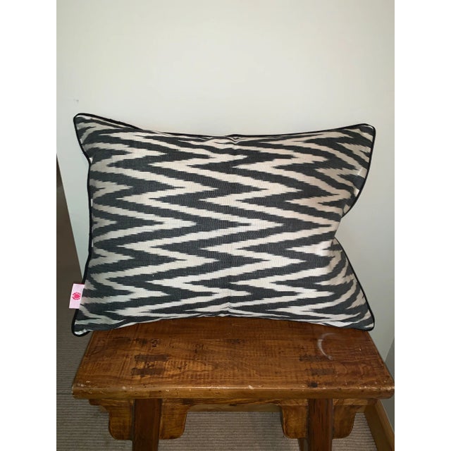 Contemporary Contemporary Black Poka Dot Pillow Case For Sale - Image 3 of 4