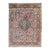 Antique Persian Tabriz Rug With Medallion in Soft Rose, Sky Blue, and Rust Red 4'7"x6'4" For Sale