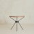 French Breccia Marble Demilune Console Table with Iron Base, 1960s - 2 Available For Sale - Image 4 of 11