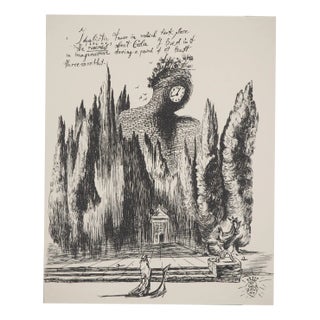 Salvador DALI, Tour for Gala, Engraving For Sale