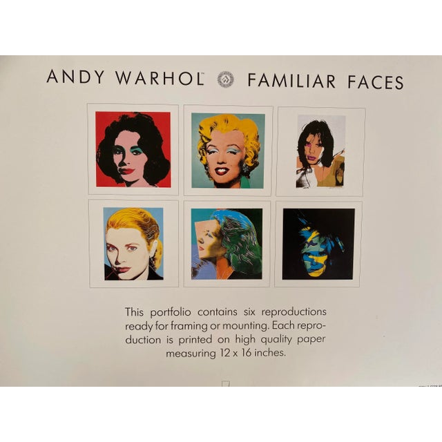 1989 Andy Warhol Foundation "Liz - 1964” Pop Art Vintage Offset Lithograph Print For Sale - Image 10 of 11
