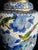 Metal Rare Pair of Large Chinese Ming Style Blue and White Cloisonné Vases For Sale - Image 7 of 12