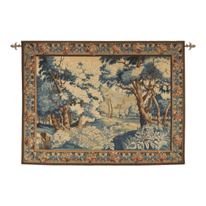 Verdure Au Grande Foret Antique Original Tapestry - 200 X 264 Cm (6’7” X 8’8”)