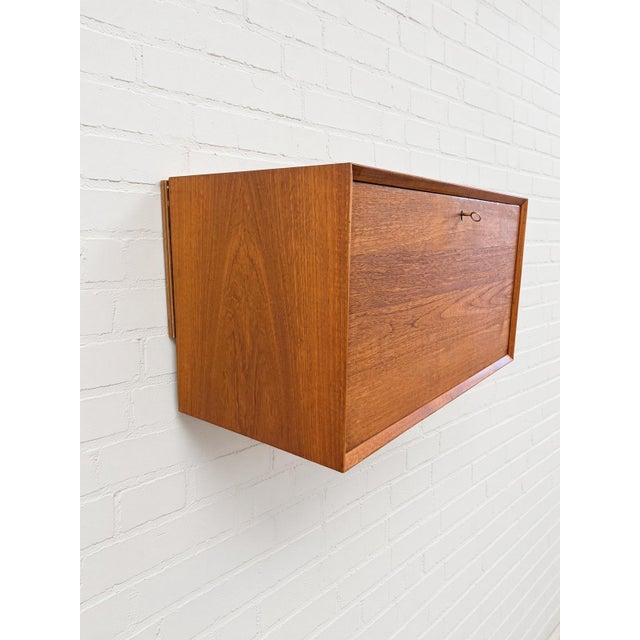 Mid-Century Modern Teak Bar Cabinet by Poul Cadovius for CADO, 1960s For Sale - Image 3 of 11