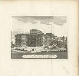 M. de Bruyn, Palazzo Barberinni, 1779, Paper