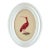 Original Hand-Painted Ibis Painting, Framed For Sale
