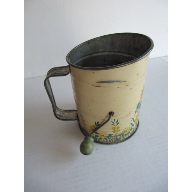 1940s Vintage Flour Sifters- a Pair For Sale - Image 5 of 8