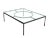 Metal Mid-Century Modern Wide Rectangle Coffee Table For Sale - Image 7 of 7
