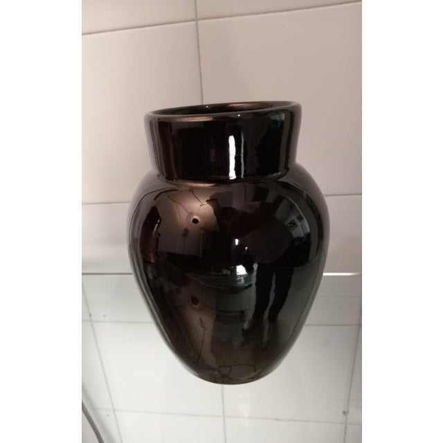 Vintage Ceramic Vase from Flavia Montelupo, 1980s For Sale - Image 4 of 6
