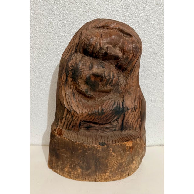 Chaïm Goldberg, Rare Chaim Goldberg Kaszmirez Polish Modernist Memorial Sculpture Spertus Museum, c.1940's For Sale - Image 17 of 18