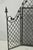 Antique Gothic Arts & Crafts Wrought Iron Scrolling Folding Fireplace Screen For Sale - Image 10 of 18