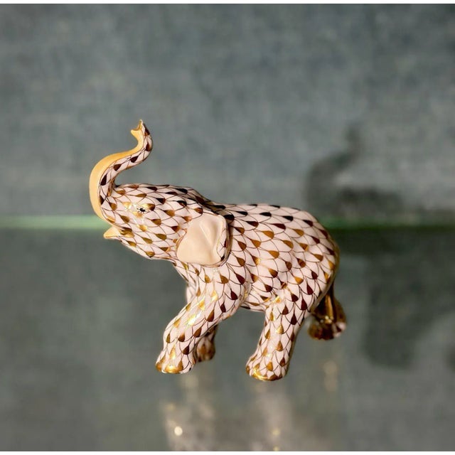 1980s 1980s Herend Hungary Porcelain Animal Set of 4 For Sale - Image 5 of 6