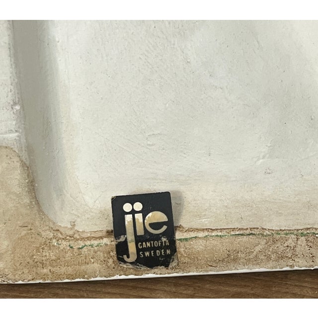 Ceramic Swedish Pop Art Ceramic Wall Plaque by Ewa Jarenskog for Jie Gantoft, 1970s For Sale - Image 7 of 18